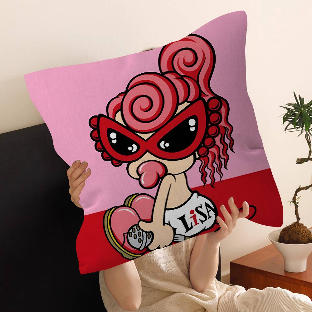 Japan Fashion H-Hysteric M-Mini Pillow Gifts Home Office Furnishings Bedroom Sofa Car Cushion Cover case 45x45cm
