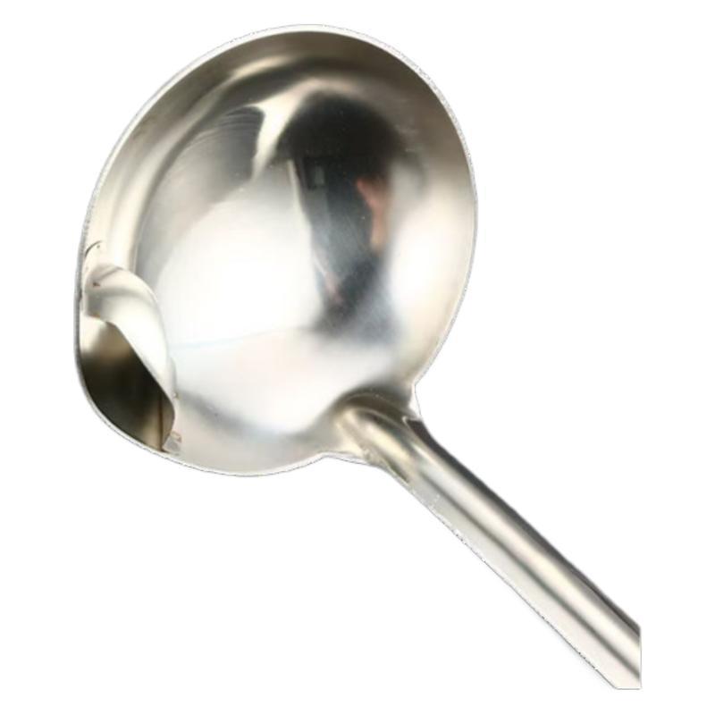 304 Nerezová ocel Lžíce na polévku oddělující olej: Účinný domácí nástroj pro filtrování oleje z polévky
