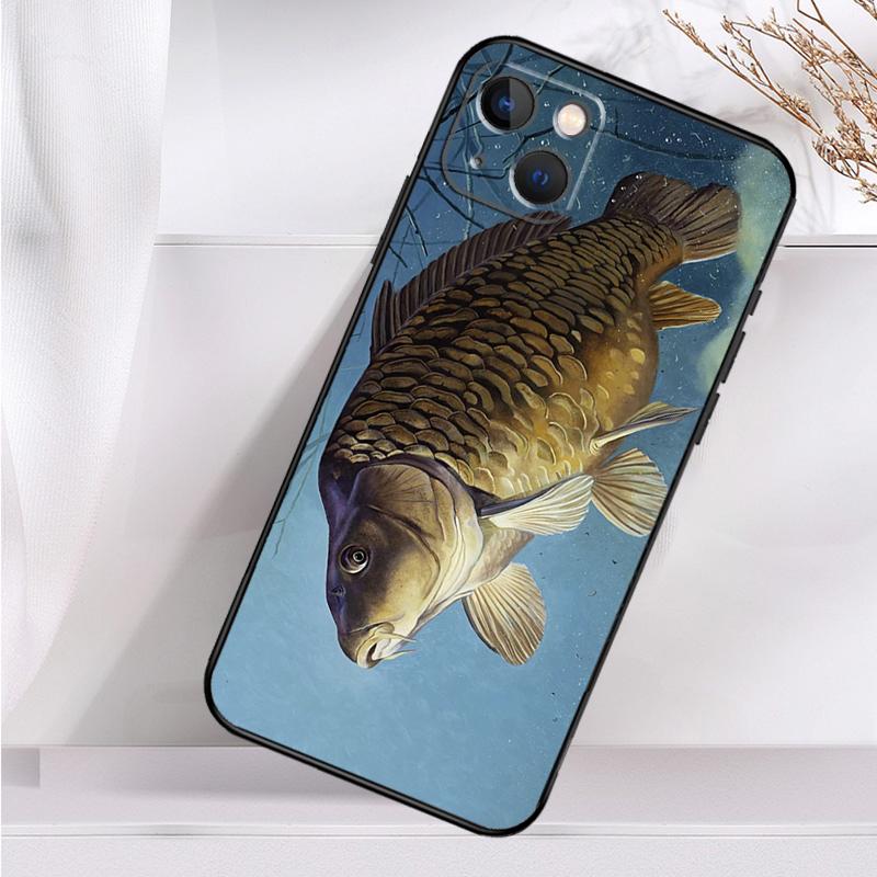 CARP FISH FISHING Shockproof Case For iPhone 17 Pro Max 11 14 15 16 Plus 12 13 Mini 16e 17 Air Phone Cover