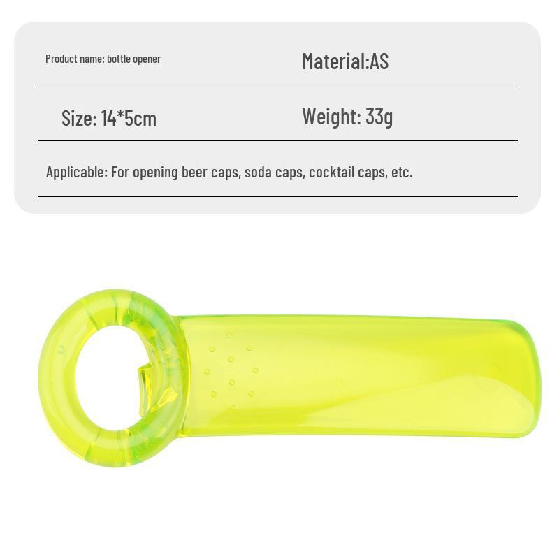 Colorful Manual Cross-Border Twist-Off Cap Opener for Plastic and Beer Bottles