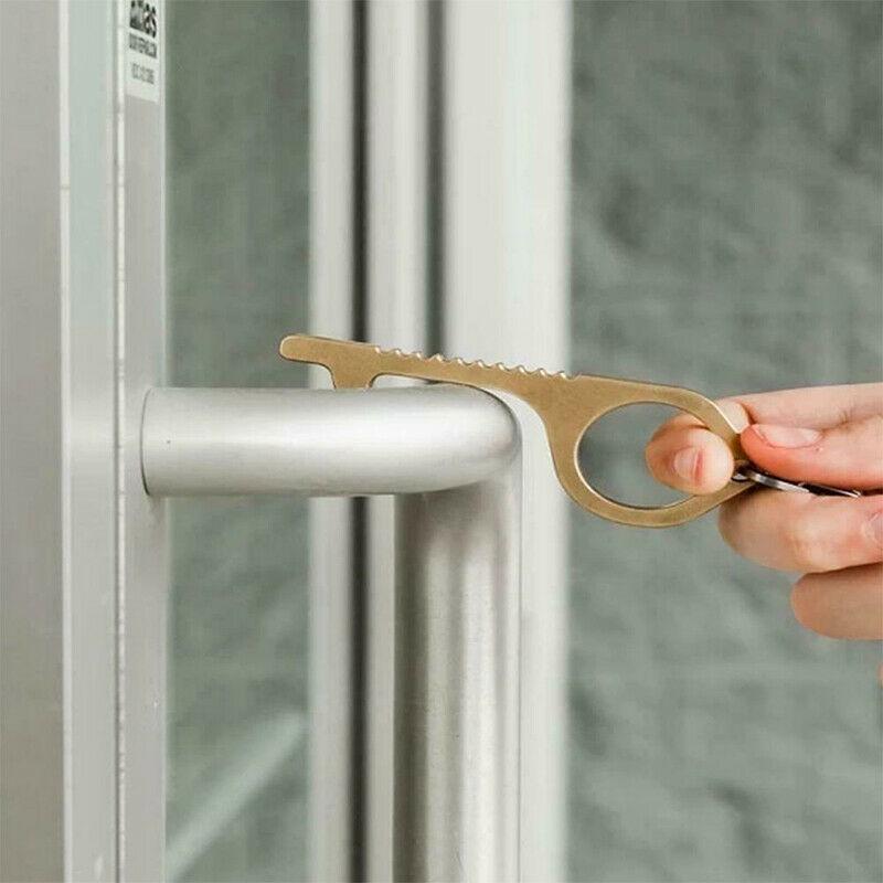 Buy Multifunction Contactless Portable Door Opener With Key Ring Press Elevator Tool Doors Handle At Affordable Prices Free Shipping Real Reviews With Photos Joom