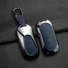 Zinc Alloy Leather Car Key Case For Mercedes Benz C E S-Class Glc W206 W223 W214 E300 C260 C300 S450 S500 S400 Keychain Case