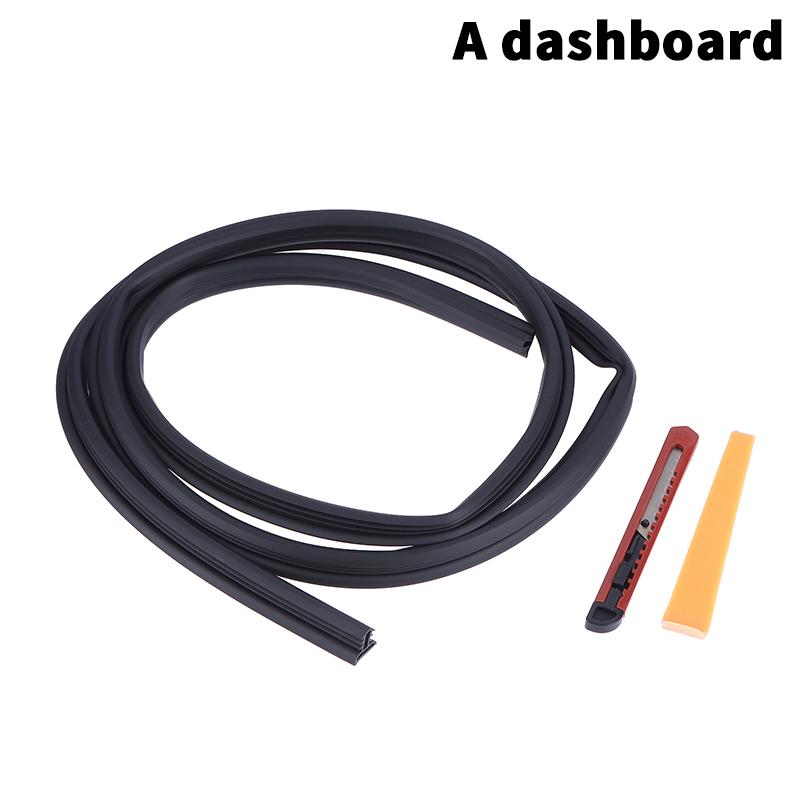 1/2Pcs Car Door Rubber Seal Strip Anti-Scratch Protector B Pillar Car Rubber Weatherstrip Auto Door Edge Waterproof Seal Strip