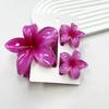 3-teilige Haarspange für Damen, bonbonfarbene Blumen-Styling-Haarkralle, für den Hinterkopf, Haifisch-Haarspange, leichtes Haar-Styling-Tool