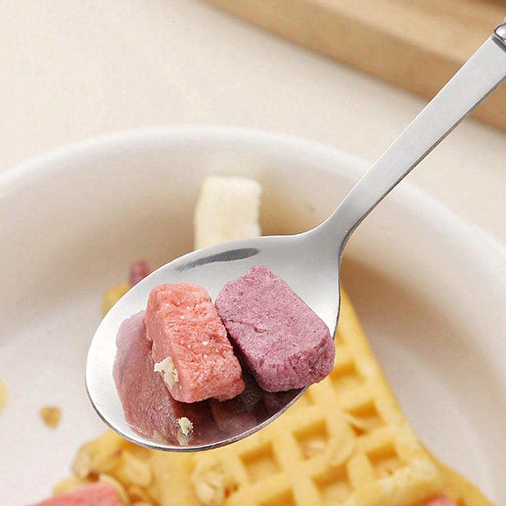 1 Set of Holiday Tableware - 3 Sets Stainless Steel Portable Cutlery (Chopsticks, Spoon, Fork) for Gatherings, Travels, Kitchens, Restaurants