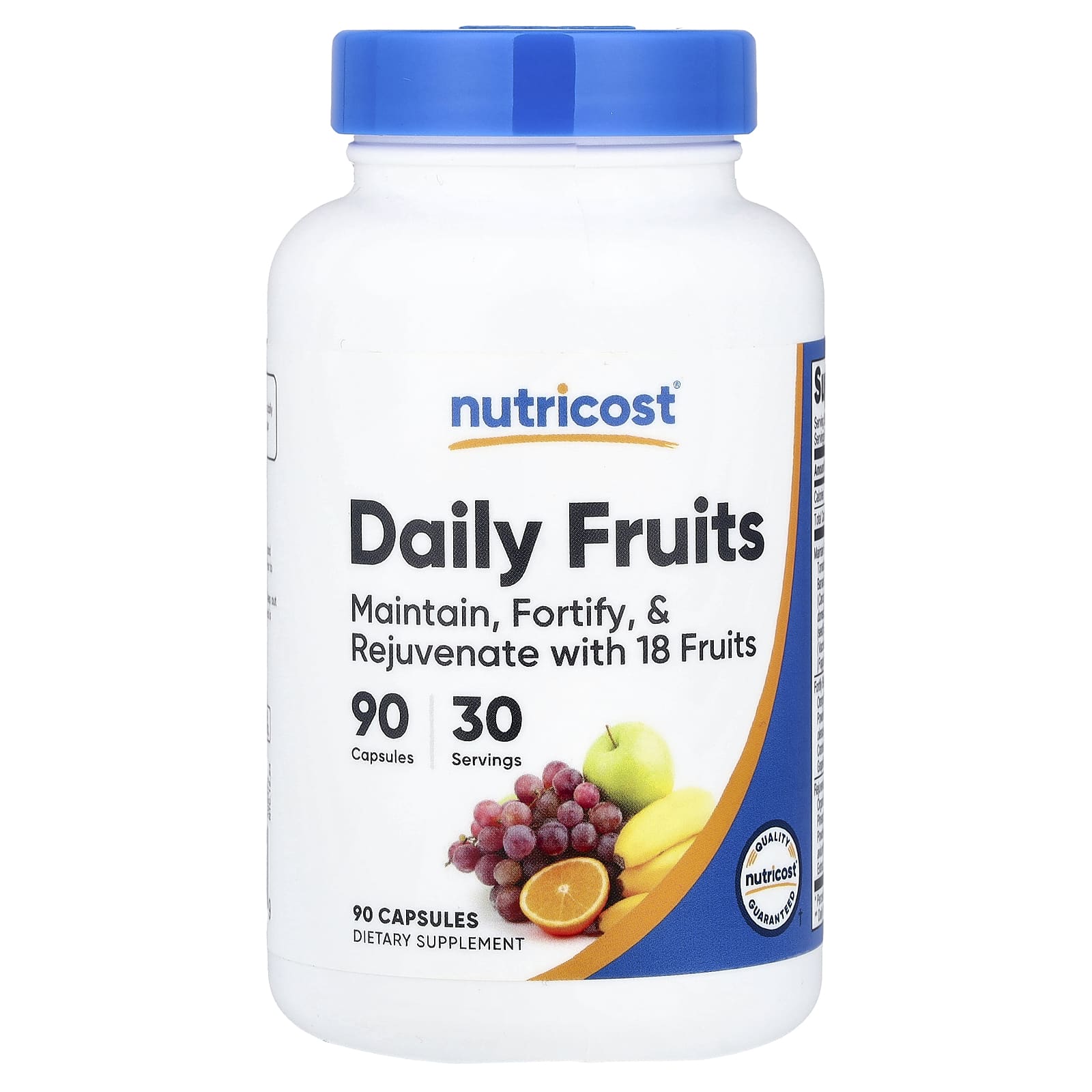 

Nutricost, Daily Fruits, 90 Capsules