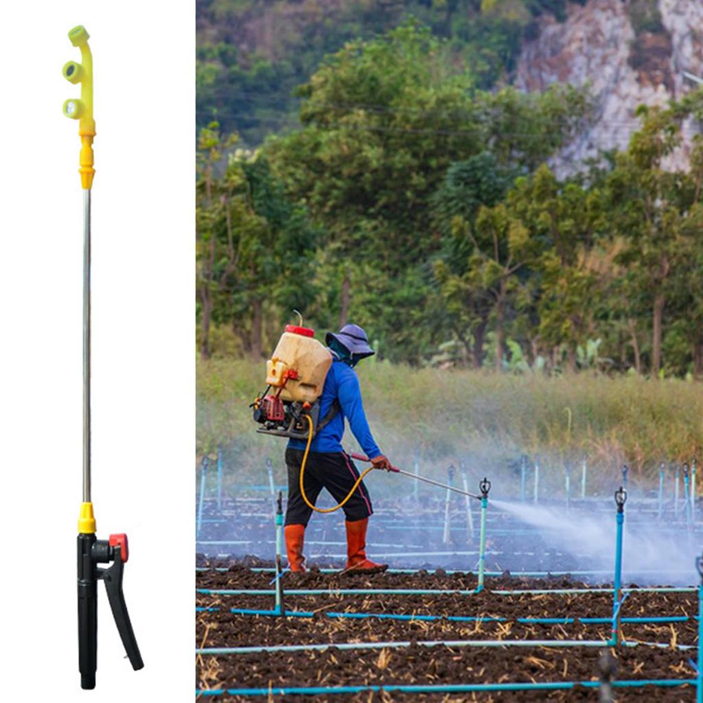 Agricultural Sprayer High Pressure Nozzle Ergonomic Efficient Multifunctional Spraying Extension Rod
