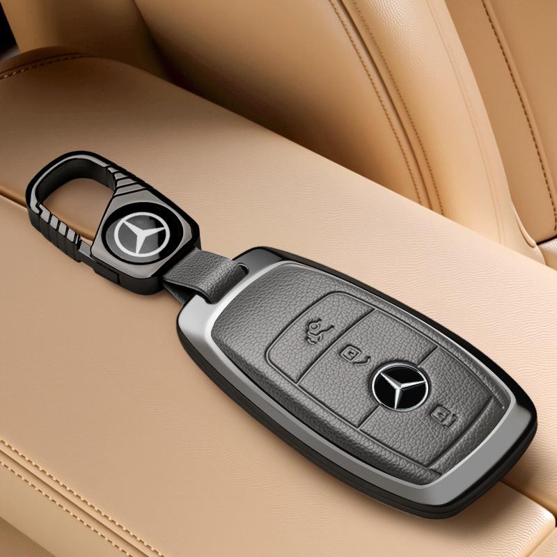 Applicable To 25 Mercedes-Benz Glc300l Key Set New C260l Men's C200l Shell Buckle S450 Bag E300L Car Eqe