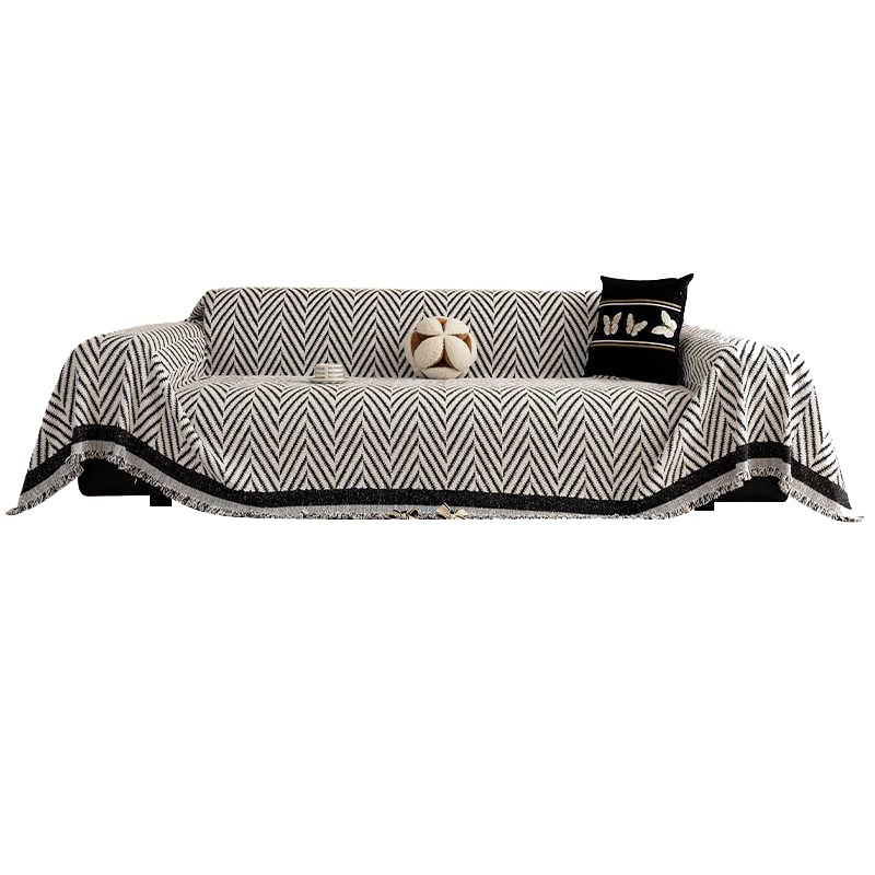 Chenille Sofa Throw Cover - Non-Slip Slipcover for Armchair, Loveseat, 3-Seater, 4-Seater, and Sectional Sofas for Home, Office, and Living Room Decor