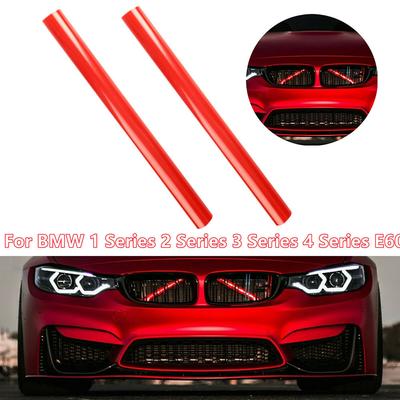 Решітка решітки V для BMW E60 1 2 3 4 Series Передня решітка декоративні смуги кришка червона
