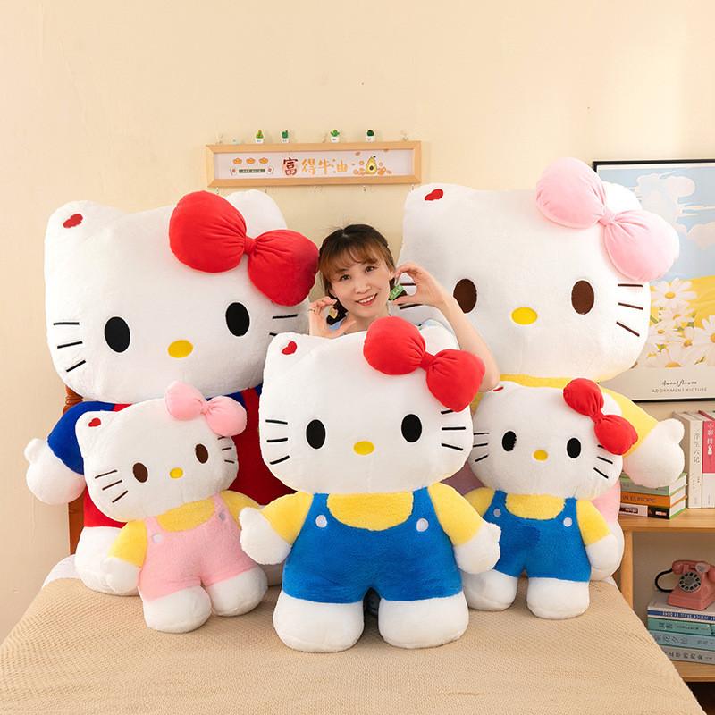 Hello Kitty Plüschtier mit PP-Baumwollfüllung für Kinderzimmerdekoration Spezielle Charaktere enthalten