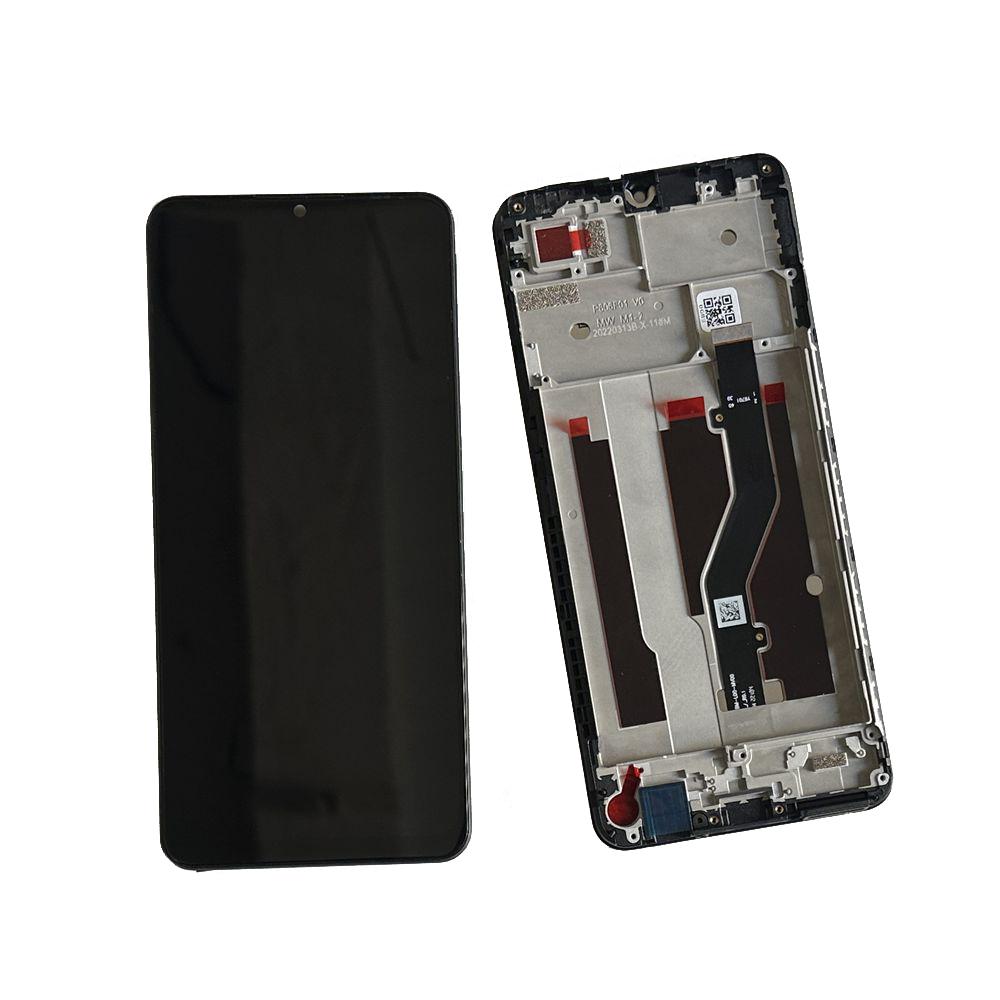 LCD Screen and Digitizer Full Assembly For ZTE A72 4G With Frame