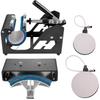 Heat Press 5 in 1 Heat Press Machine 38x30cm T-shirt Press Mug Printing Machine Multifuctional Heat Transfer Machine for T-shirt Mug Hat Plate