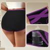 Color Blocking, High Waisted, Shapewear Pants, Cross Bandages, Hip Lifting, Abdominal Compression, Women's, Underwear