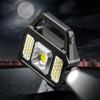 Multifunctional Solar Work Light Searchlight Solar Rechargeable Flashlight Outdoor Six-Gear Mode Night Light  With Power Display