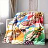 1pc Sailor Moon Wand Flannel Blanket [Cozy Throw Blanket] For Sofa, Bed, Travel, Camping, Livingroom, Office, Couch, Chair, And Bed