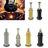 Premium 6.35mm Instrument Jacks Socket Bass Straight Ribbed Tube for Electric Guitar Bass Ensures Reliable Connectivity