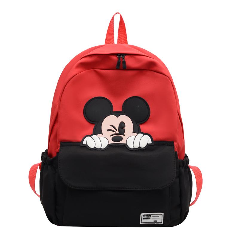 Trendy Soft Girl Cartoon Backpack: Large Capacity Schoolbag for Students