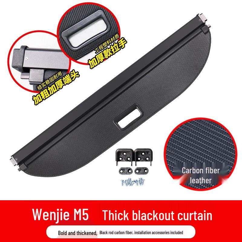 AITO M7/M5 Trunk Sunshade Partition Baffle - Car Interior Accessory