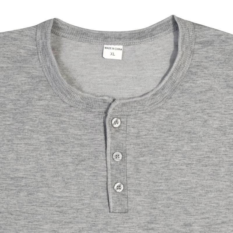Men's Crew Neck Short Sleeve Men Casual Slim Sport Solid Color T-shirt Men
