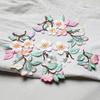 1Pcs Jacket Jeans Craft Accessories Flower Embroidery Patch Iron On Elegant Patches For Clothes Bags DIY Embroidered Stickers