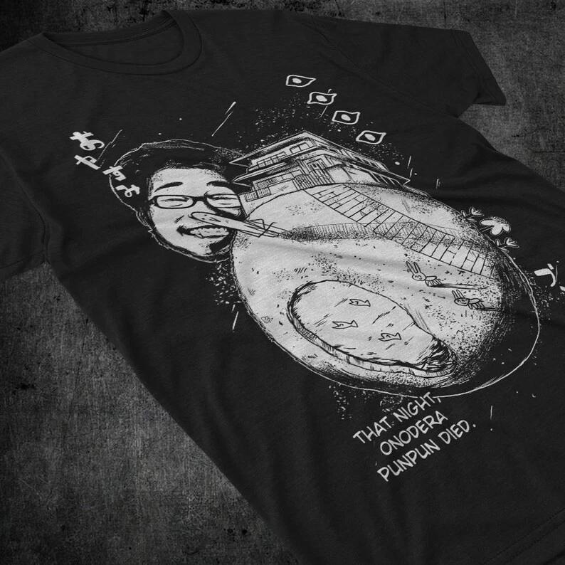 Anime Goodnight Punpun Black T Shirt Gift For Friends S