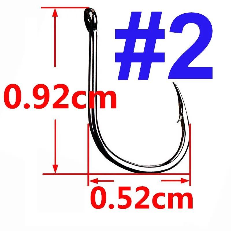 100Pcs Iseama Carp Fishing Hook Offset Circle Hook Single Fly Fishing Jig Hook Barbed sea Fishhook Tackle Accessories
