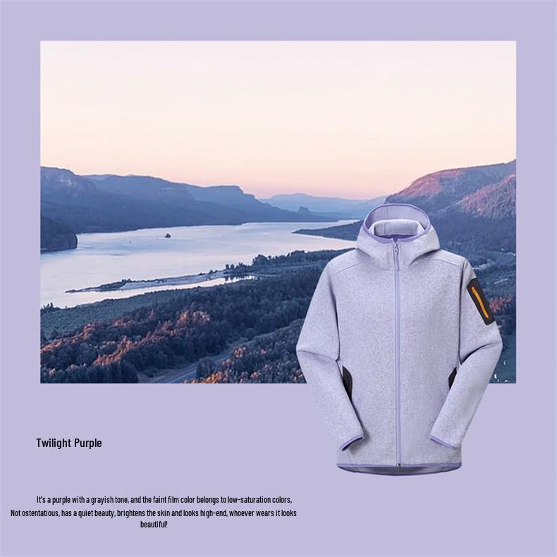 Bird-Inspired Fleece-Lined Jacket/Hoodie: Cozy Heat-Retaining Style for Couples This Autumn & Winter.