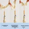 UV Protection Three-Fold Wooden Handle Umbrella