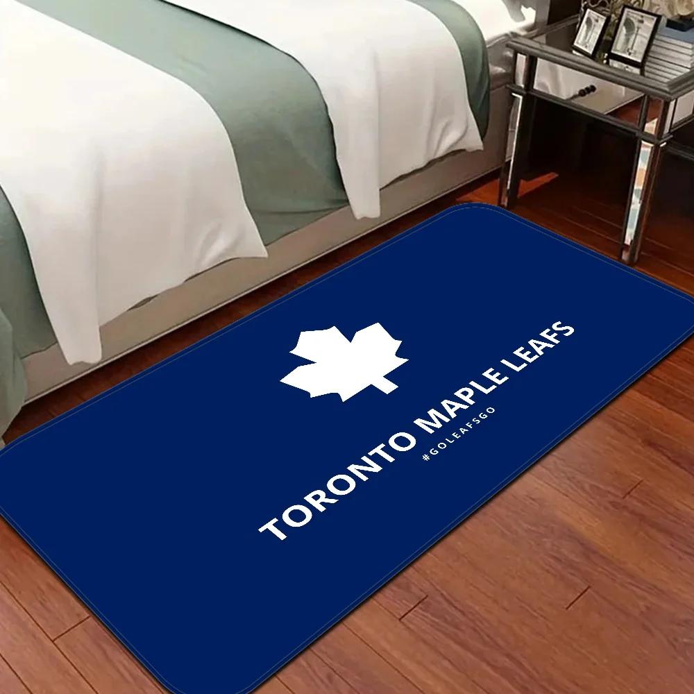 T-Toronto Maple Leafs Zimmerteppiche Retro Multiple Choice Wohnzimmer Küche Teppich Rutschfester Willkommens-Teppich