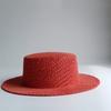 Sun Hat French Style Versatile Summer Breathable Outdoor Travel Headwear Men'S Rolled Brim Fedora & Women'S Sun Shading Jazz Hat