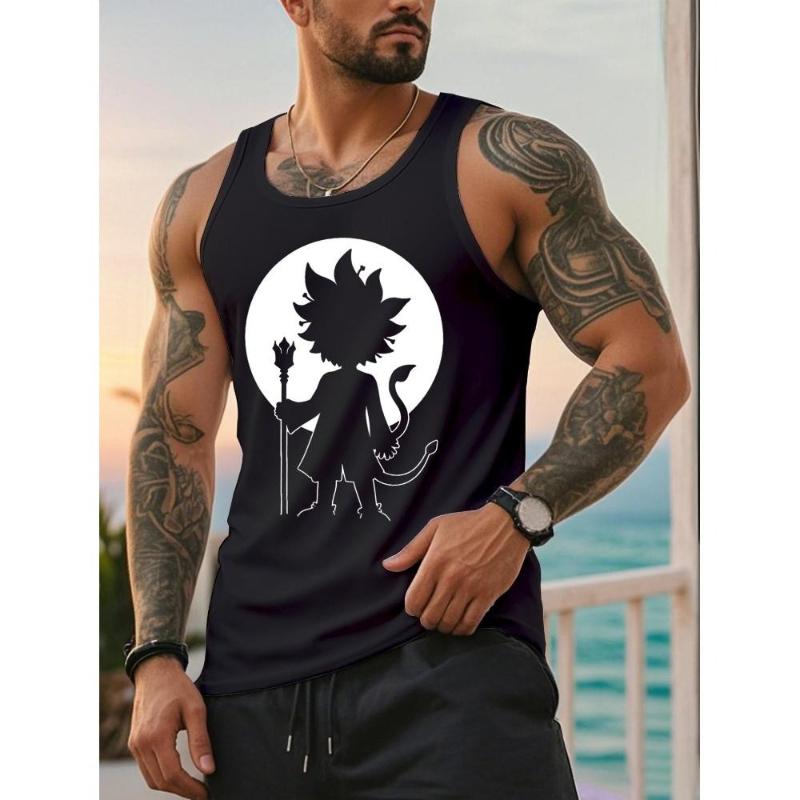 

Stretchable, Great for Travel Layering & All-Season Use, Men s Tank Top XXL
