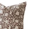 2 stk. Pyntepudebetræk Usynlig Lynlås Vintage Blomstermønster Pyntepudebetræk Sofa Seng Dekorative Pudebetræk