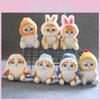 Adorable Shark Cat Plush Keychain Soft Short Plush Stuffed Animal Bag Charm