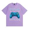 Born To Game Forced To Be Outside Funny Gamer Tee Shirt Men Women Fashion Humor Vintage Tshirts Cotton Casual Oversized Tshirt