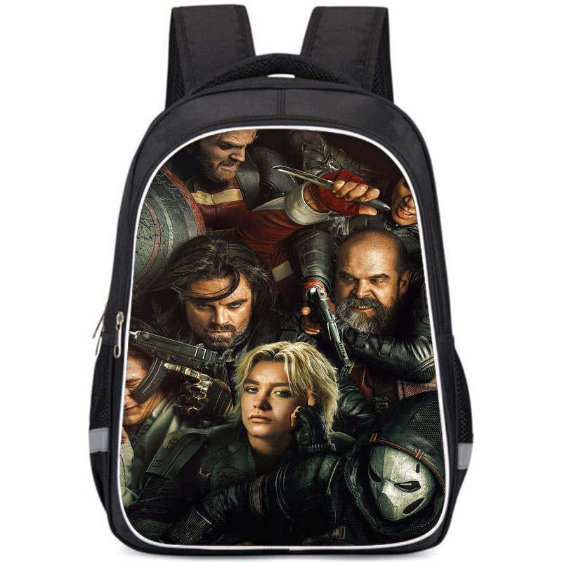 Student Thunderbolts Backpack Ergonomic Zippers And Shockproof Base For Teens