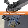 CZC AUTO Trailer Tongue Coupler Lock, Dia 1/4 Inch, 2-1/2 Inch Span Fits Latch-Type Coupler For Towing Boat Truck RV Car Trailer