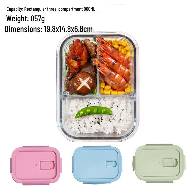 Ru Han Glass Microwave Lunch Box