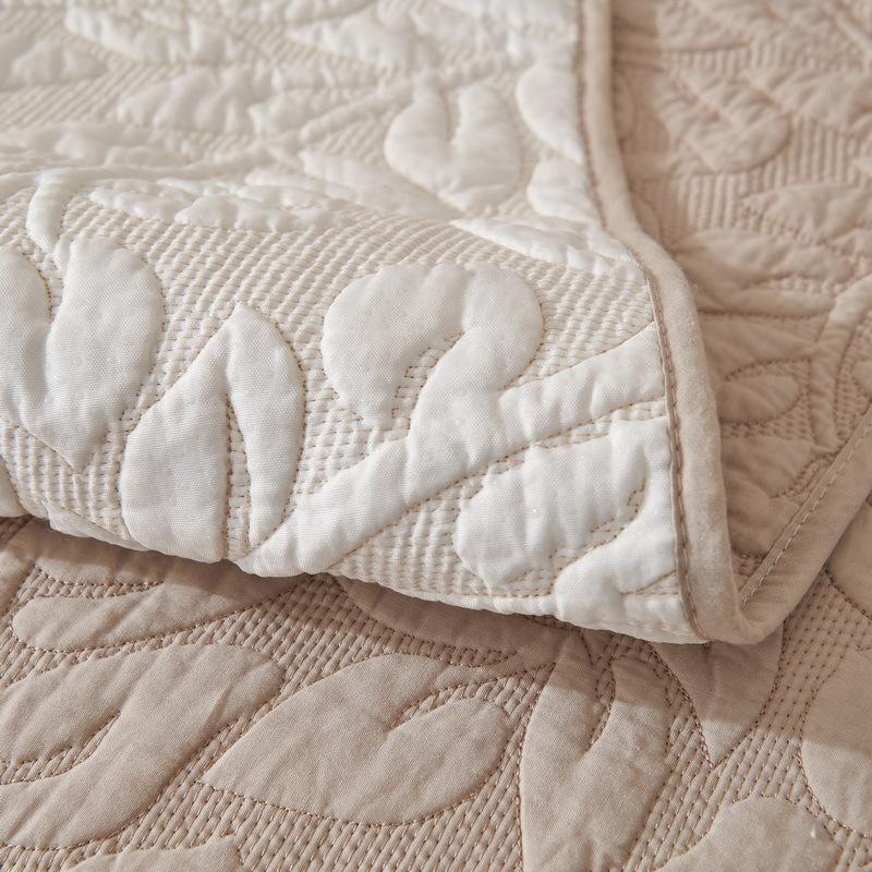 Pure Cotton Embroidered Sofa Cushion, Universal for All Seasons, New Summer Non-slip Cushion, Light Luxury, Simple and High-end Cover Cover Cloth