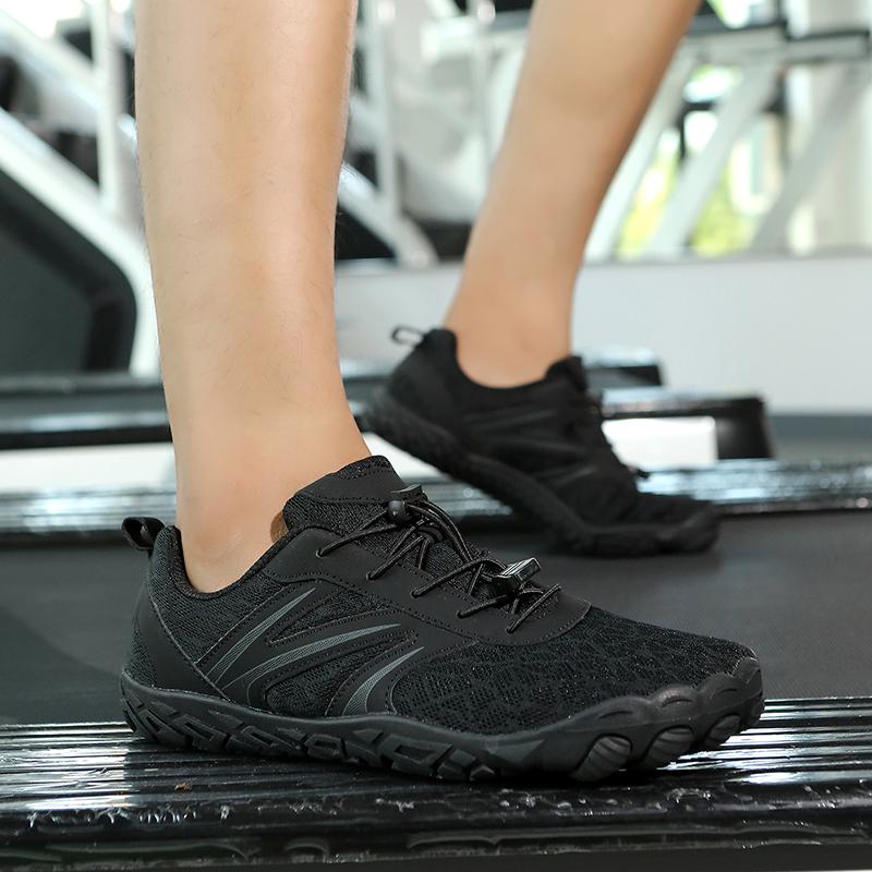 Elastic Hiking Shoes Anti-slip Trekking Camping Sneakers Unisex Breathable Climbing Sports Shoes Light Cross-training Shoes