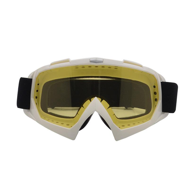 Motorcycle goggles, outdoor motorcycle protective eyewear, off-road windproof goggles, helmet glasses, anti-fog ski goggles, cycling eyewear