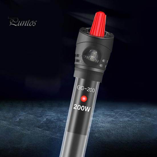 Thermostat Fish Tank Heater Temperature Adjustable Digital Display Waterproof with Indicator Light Heating Rod 100W Submersible for Home Water