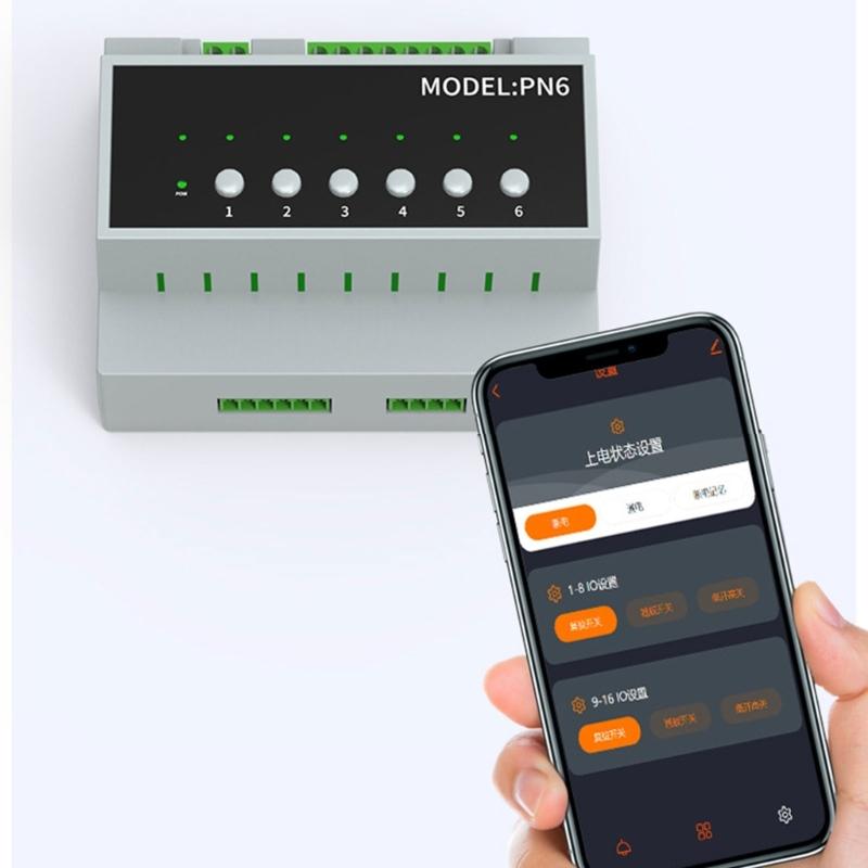 6 Channel Relays Switches Module Intelligent Home Networks Switches Controller Intelligent Appliance Control Module