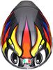 AGV K3 Birdy Full Face Motorcycle XL 2.0 Helmet, Grey/Yellow/Red, (61-62cm), 18381007012-XL