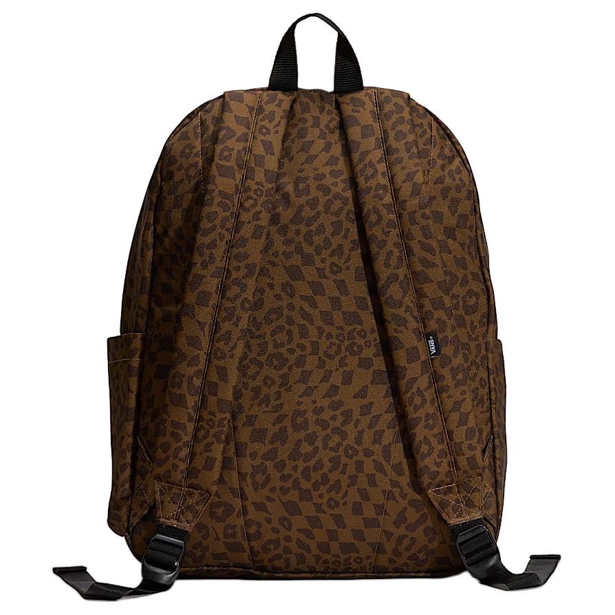New Vans Polyester Backpack Unisex Brown VN000H4Y7UG