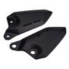 LEDISHUN Aluminum Heel Plate Guards for Z900RS CAFE (1 Pair) (2018-2024) (Black)