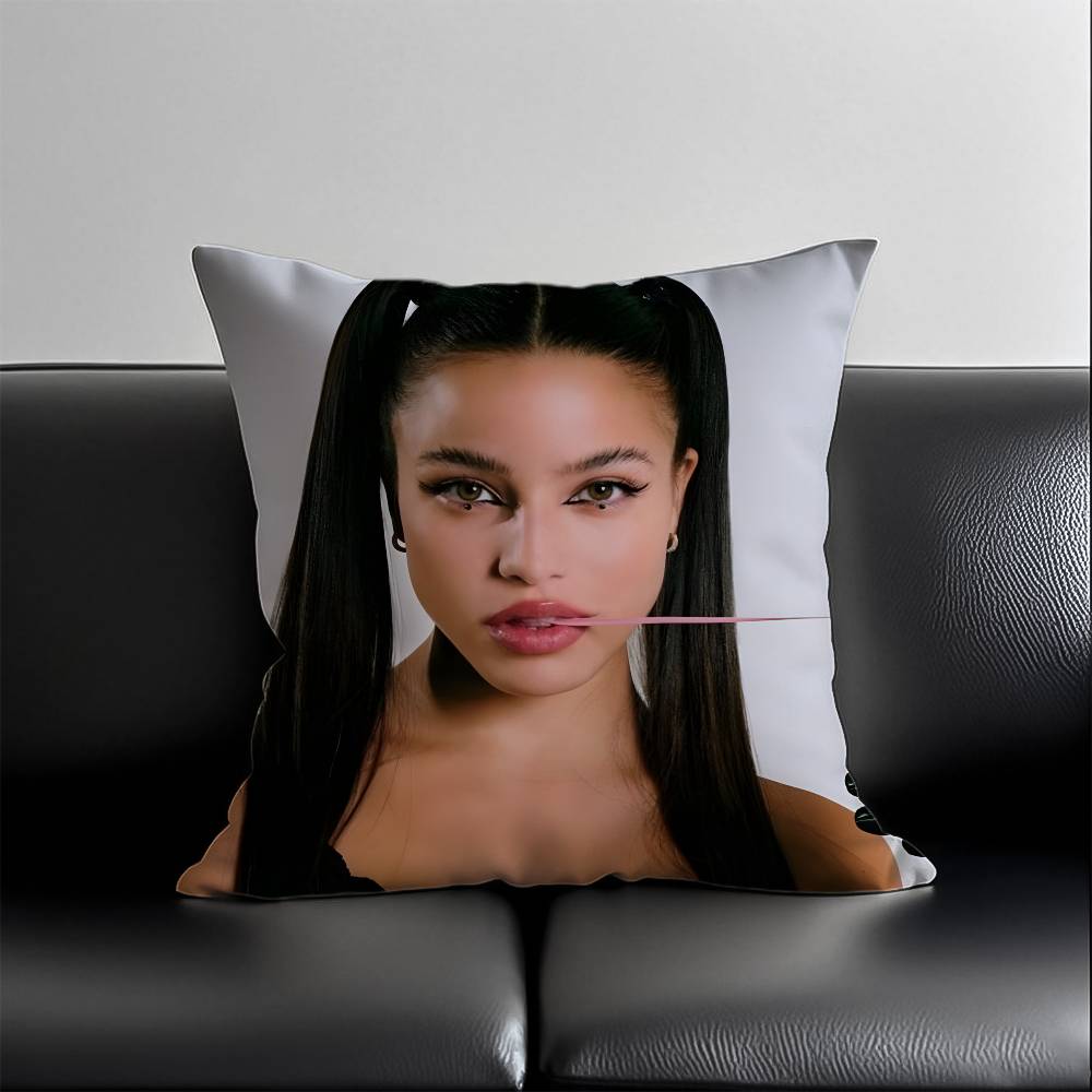 

Singer EEmilia MMernes Pillow Case SkinFriendly And Comfortable Fabric Pillowcase Lnvisible Lilky Zipper 30X30cm