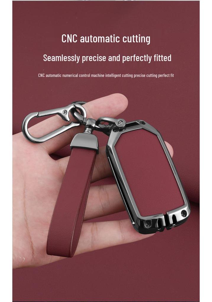 Stylish Metal Car Key Case for XRV, Fit, Vezel, URV, Fengfan, Xiangyu - Personalized Luxury Remote Shell Cover