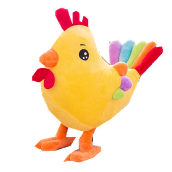 

25 см/35 см/45 см Стильный милый внешний вид украшения красивая мультяшная кукла цыпленок мягкая диванная подушка домашний декор M