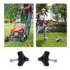 A96I-10 Set Triangle Handle Bar Wheel Knob And Bolt Fasteners Replacement For Lawn Machine Lawn Mower Accessories